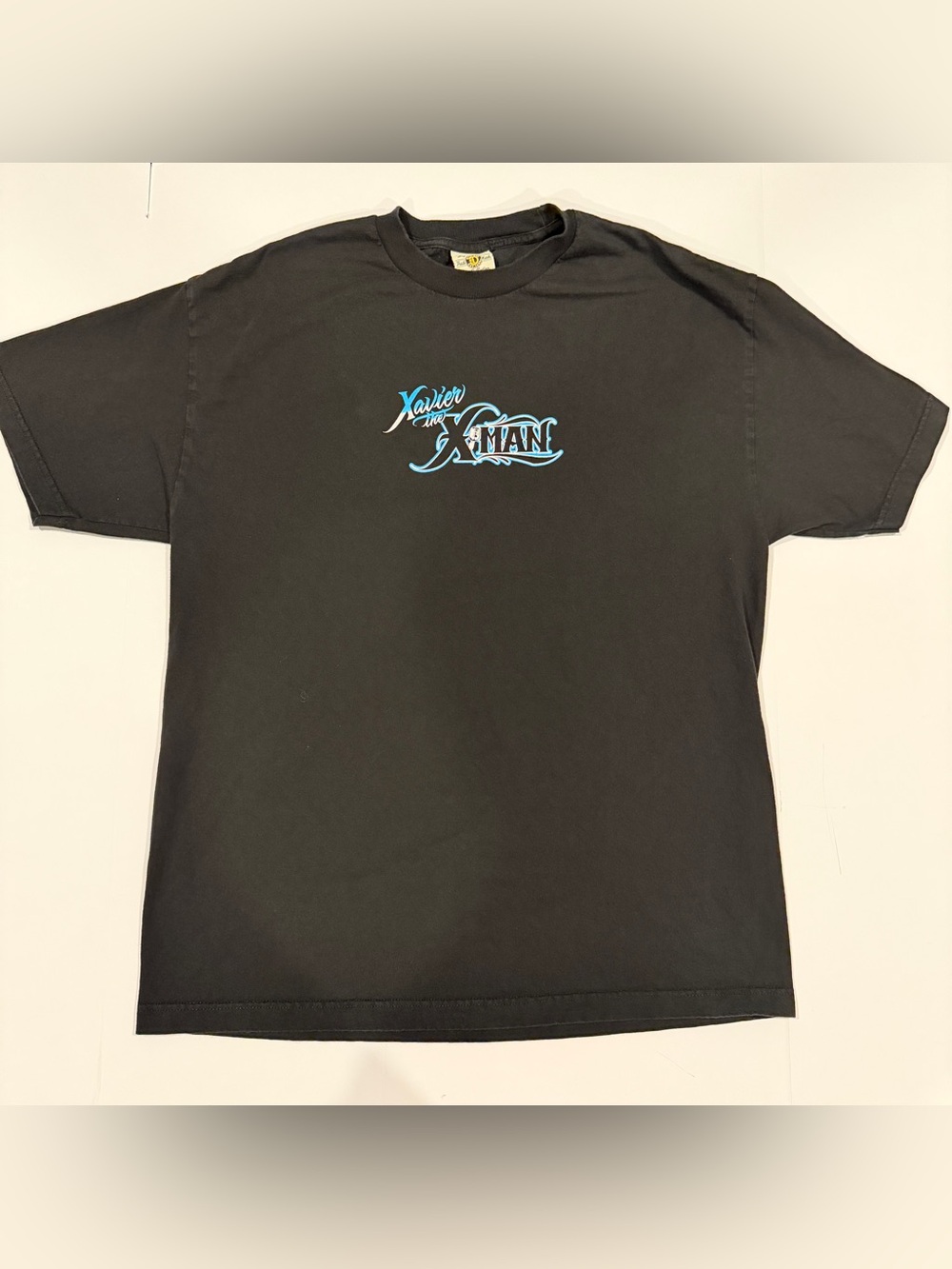 Xavier the X-Man Black Short Sleeve Graphic Tee (0028)